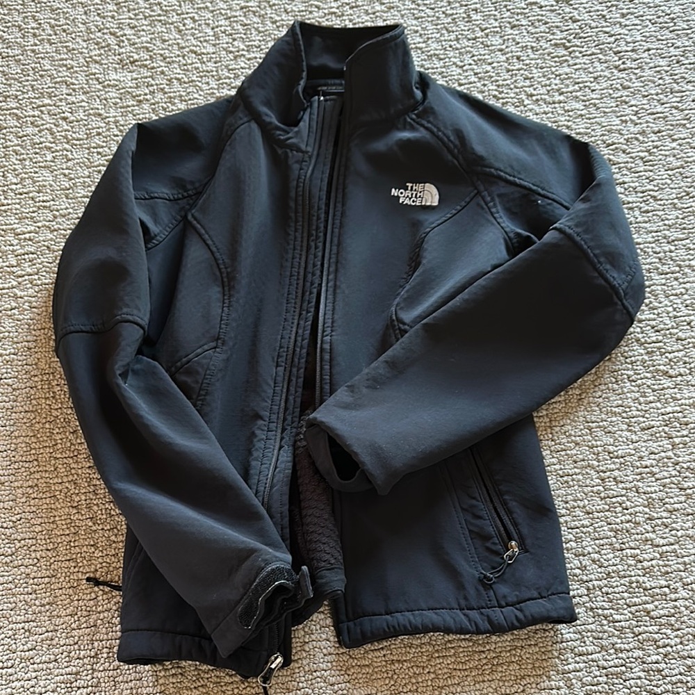 The North Face Charcoal Softshell Jacket